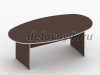 Стол д/заседаний овальный 2000х1100х750 орех