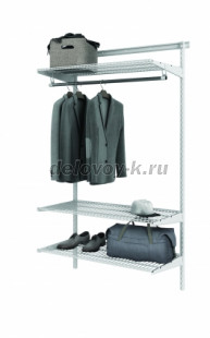 Гардеробная система Титан GS-350S комплект №3 1000*350*2070 мм рис1