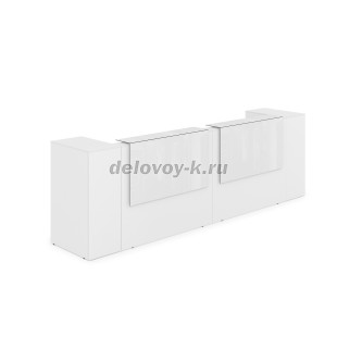 1КРТ-КЛ.005 Комплект Ресепшн с фартуком HPL 3632*751*1149 без подсветки рис5