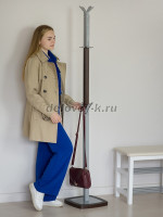 Вешалка напольная Босс 1 темно-коричневый металлик_h6 рис2