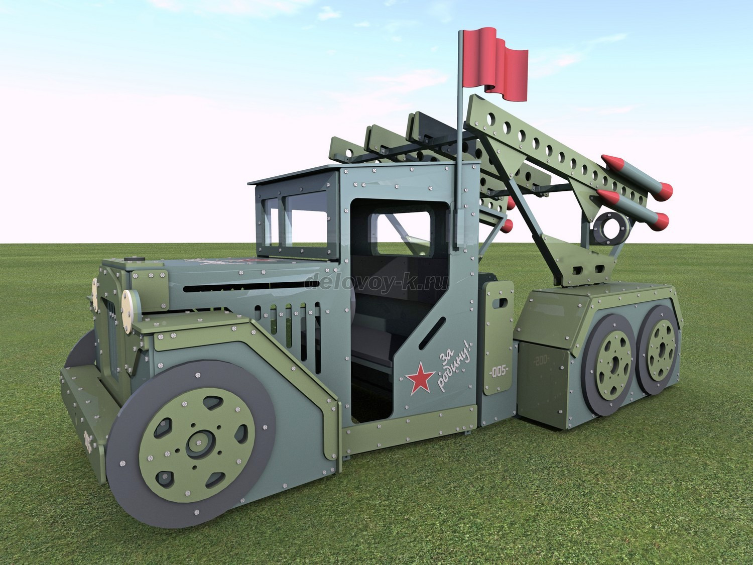 Детская площадка КАТЮША серия Гвардеец фото 1