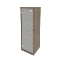 Шкаф средний узкий левый (1 средняя дверь ЛДСП) Л.СУ-2.3 Л рис1