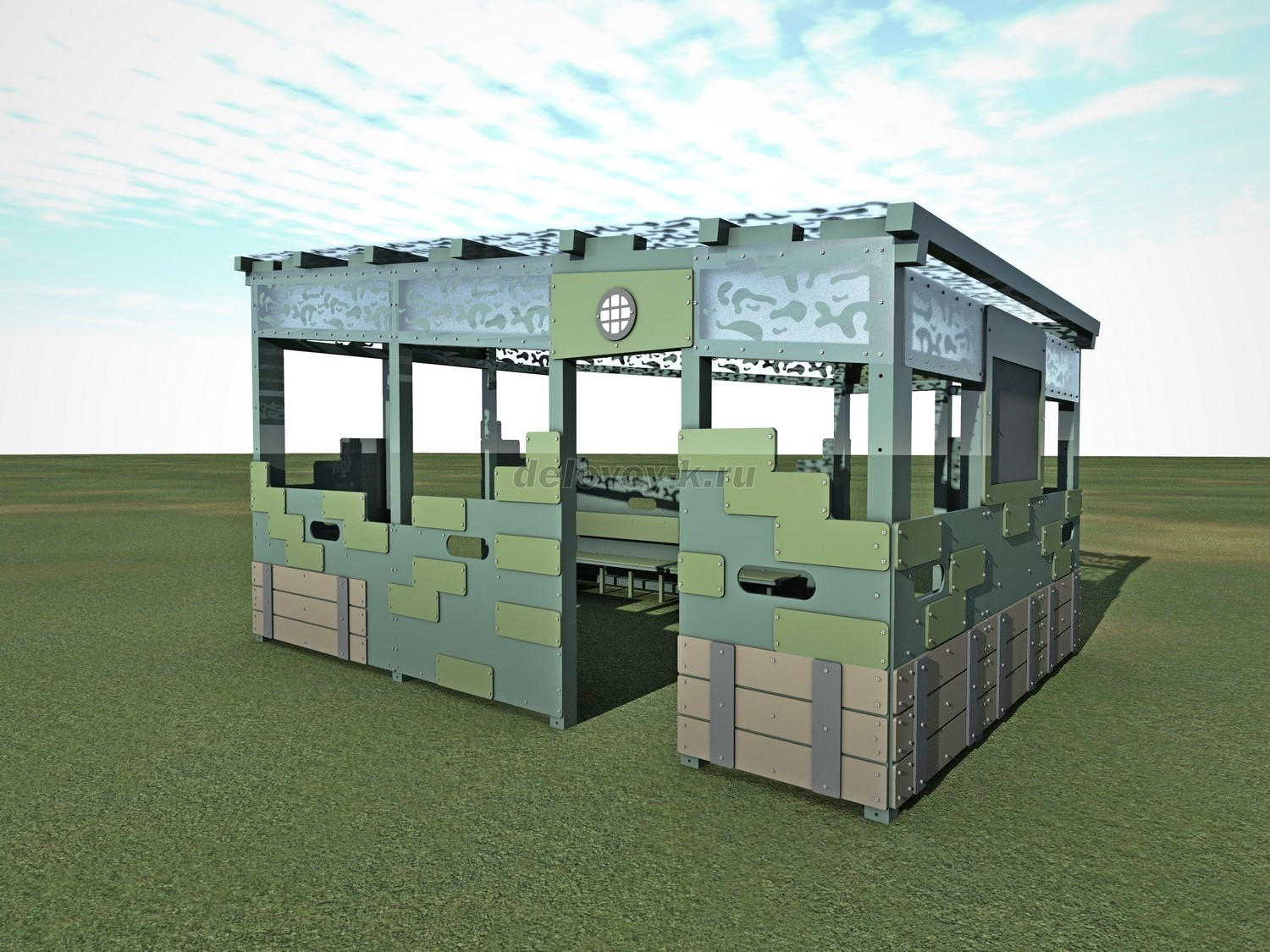 Детская площадка ШТАБ серия Гвардеец фото 2