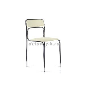 Стул Неон каркас хром, экокожа S рис1