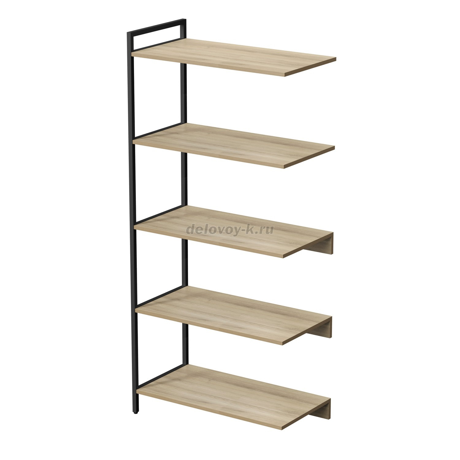 10СПС.5.800 Стеллаж промежуточный средний 5 полок, широкий (780*400*1704) фото