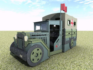 Детская площадка ПОЛУТОРКА серия Гвардеец рис1