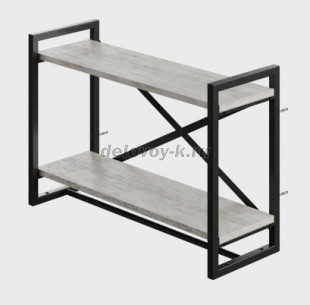 GUTTA Полка навесная 47х69х25 см 2 яруса рис1