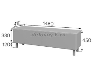 Банкетка Юнит U-b2 рис2