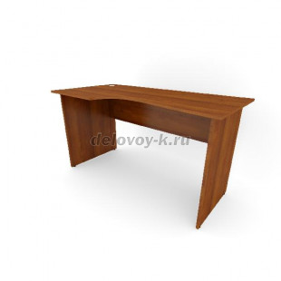 Стол письменный угловой левый ДУ-1.16 лев 1600*900/600*750 рис1