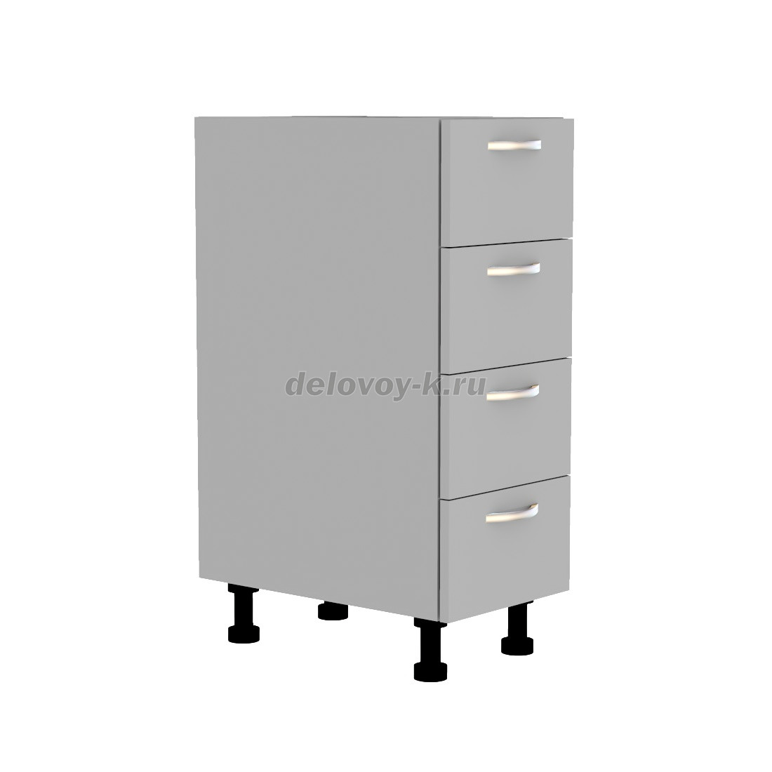 Тумба кухонная с четырьмя выдвижными ящиками 350*500*720 фото 1