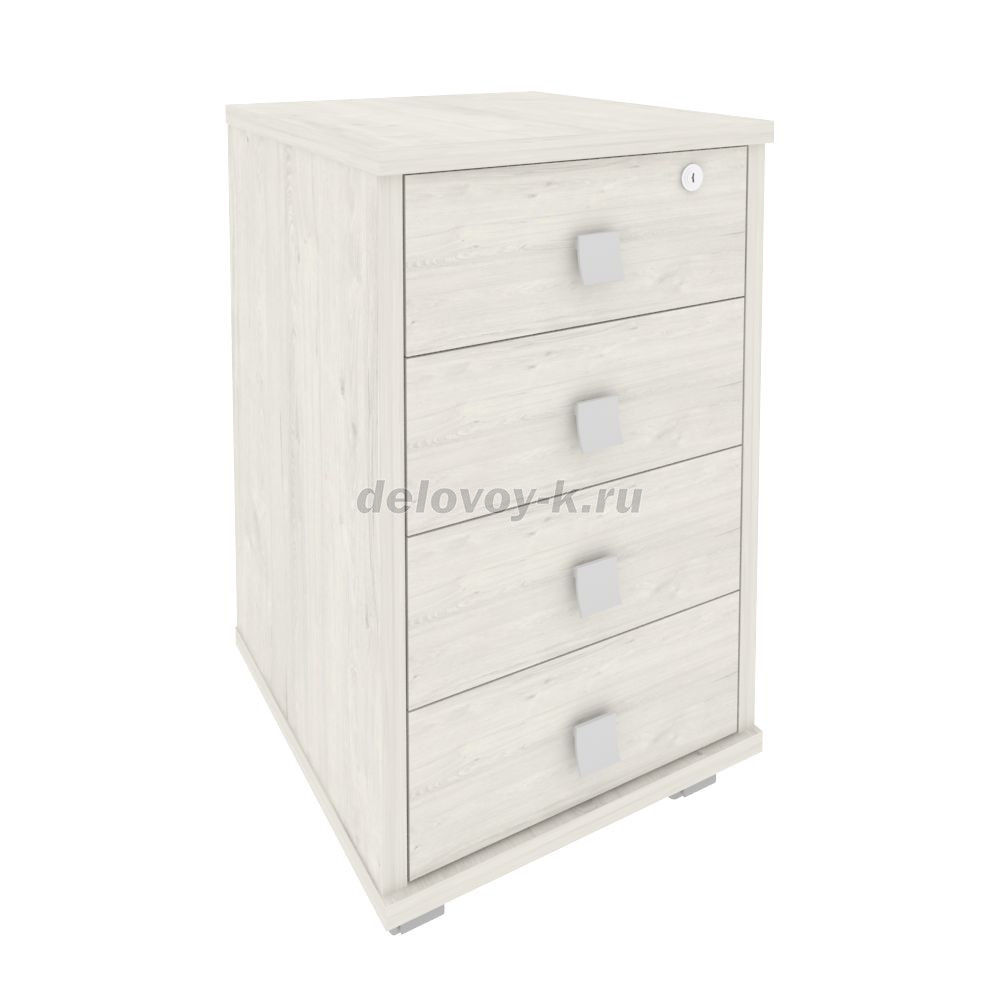 Тумба подкатная 4 ящика фолдинг, с замком 420*450*714  Л.ТМ-4F фото