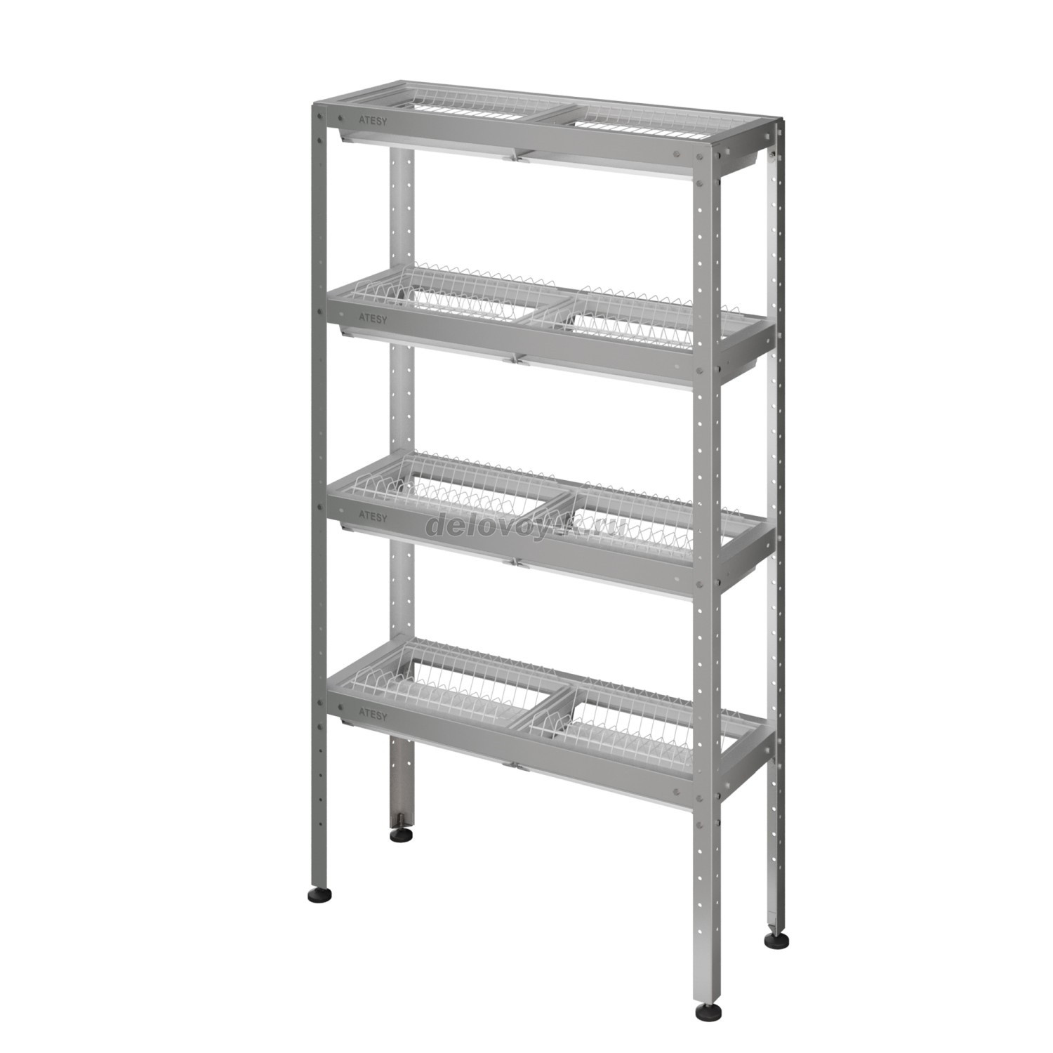 Стеллаж для тарелок и стаканов СКТС-Б-900-02 (СКТС-900-Э) фото 1