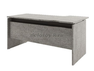 D-36л Стол эргономичный левый с двойной царгой. рис1