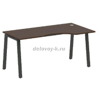 Стол криволинейный левый на А-образном мк БА.СА-1 Л рис1