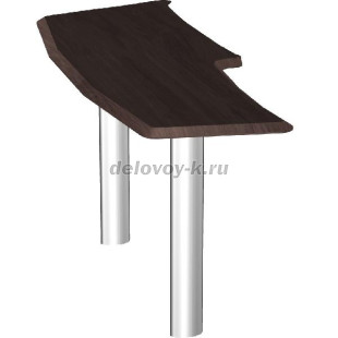 КН-1.1л  Стол приставной боковой левый 1745*580*750 рис1