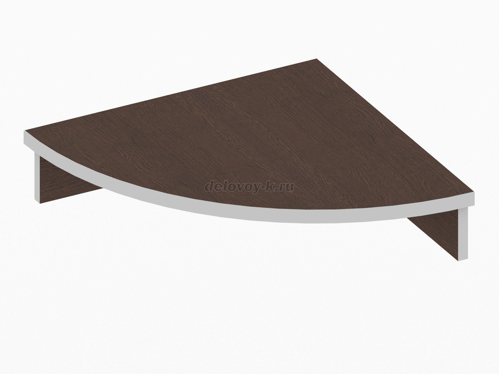 Полка угловая под монитор 470х470х115 ПР-74.01 фото