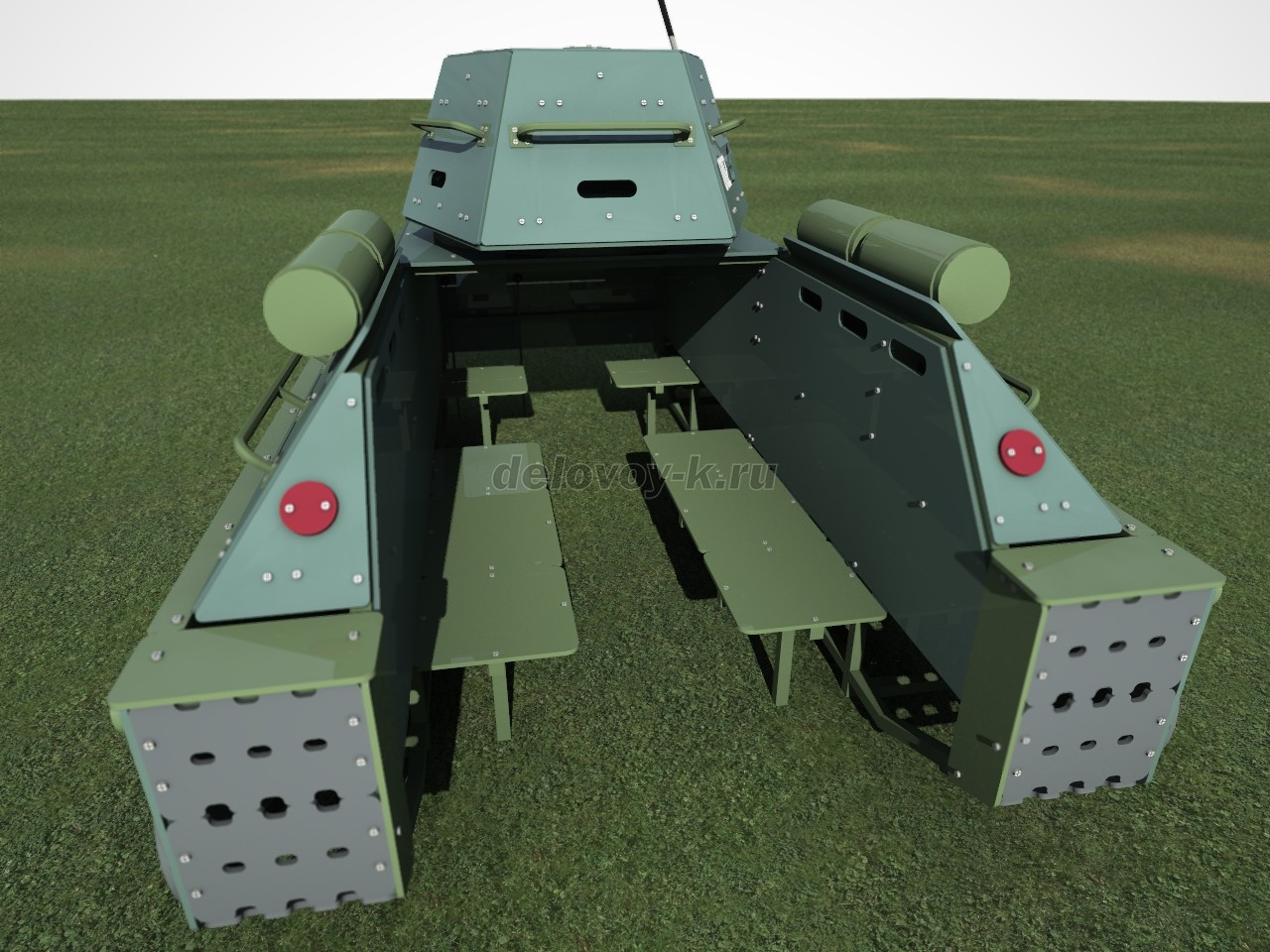 Детская площадка Т-34 серия Гвардеец фото 3