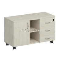 К.305 Тумба сервисная с ящиками 1050-600-440_Дуб шамони рис1
