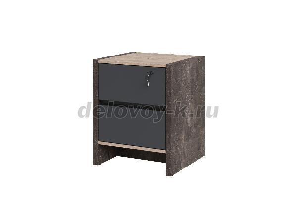 EN.TM-401  Тумба низкая на 2 ящика 500х480х615 рис1