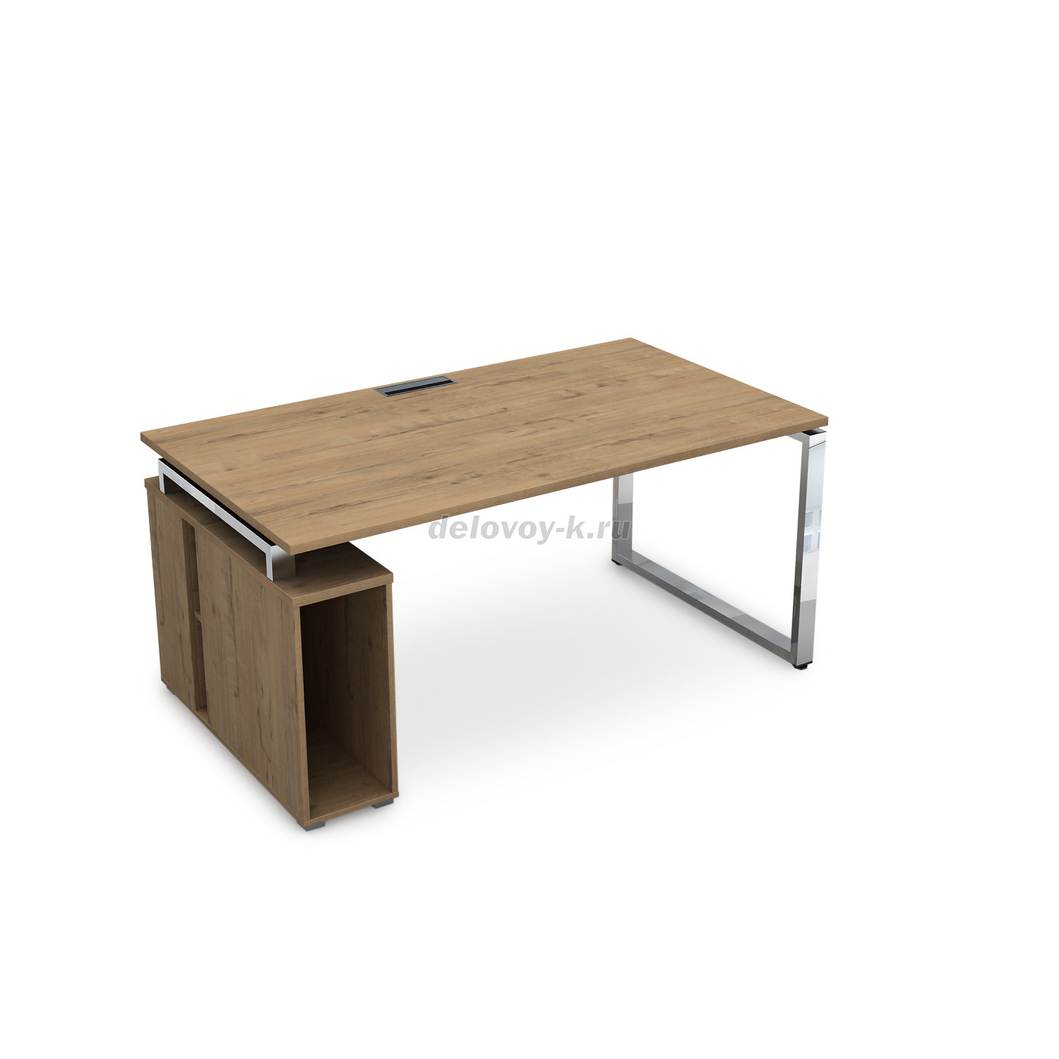 НССБ-О.995 Стол с тумбой под системный блок (1800*900*750) фото