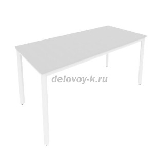 Стол письменный на металлокаркасе 1580*720*750  С.СП-6 (Серый/Белый мк) рис1