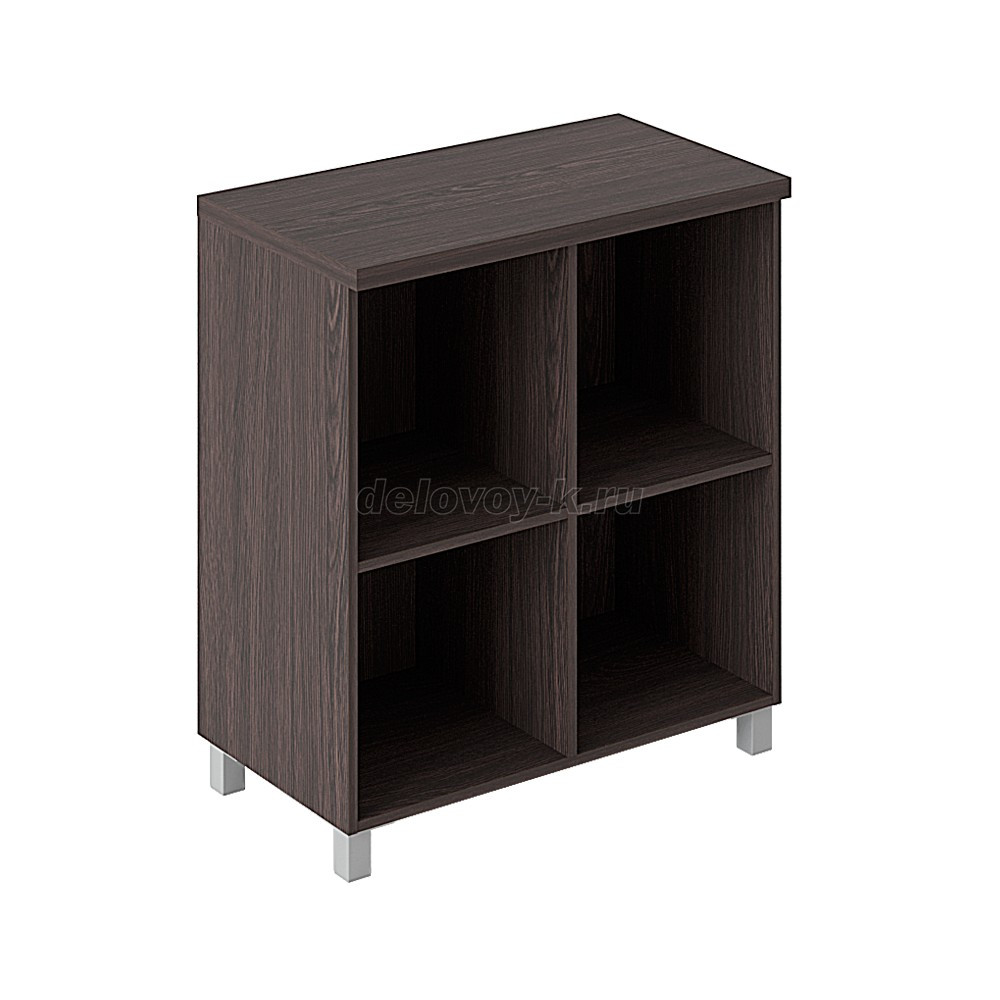 Шкаф низкий открытый (перегородка, 2 полки, крышка) 027/013 фото