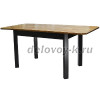 Стол обеденный Мариус М 80 чёрныйдуб 120(170) 80_d_1000