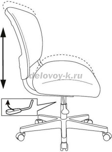 Кресло детское Бюрократ CH-296NX рис4