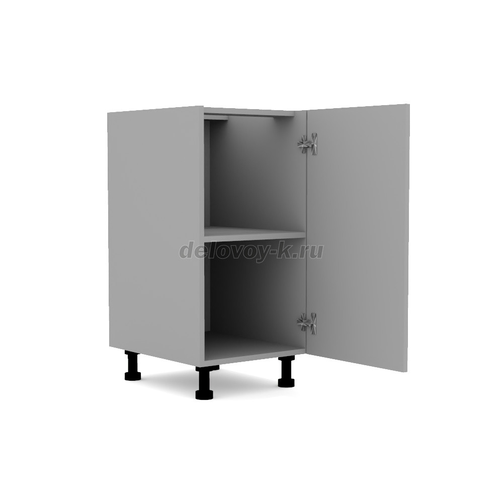 Тумба кухонная с одной распашной дверью 400*500*720 фото 2