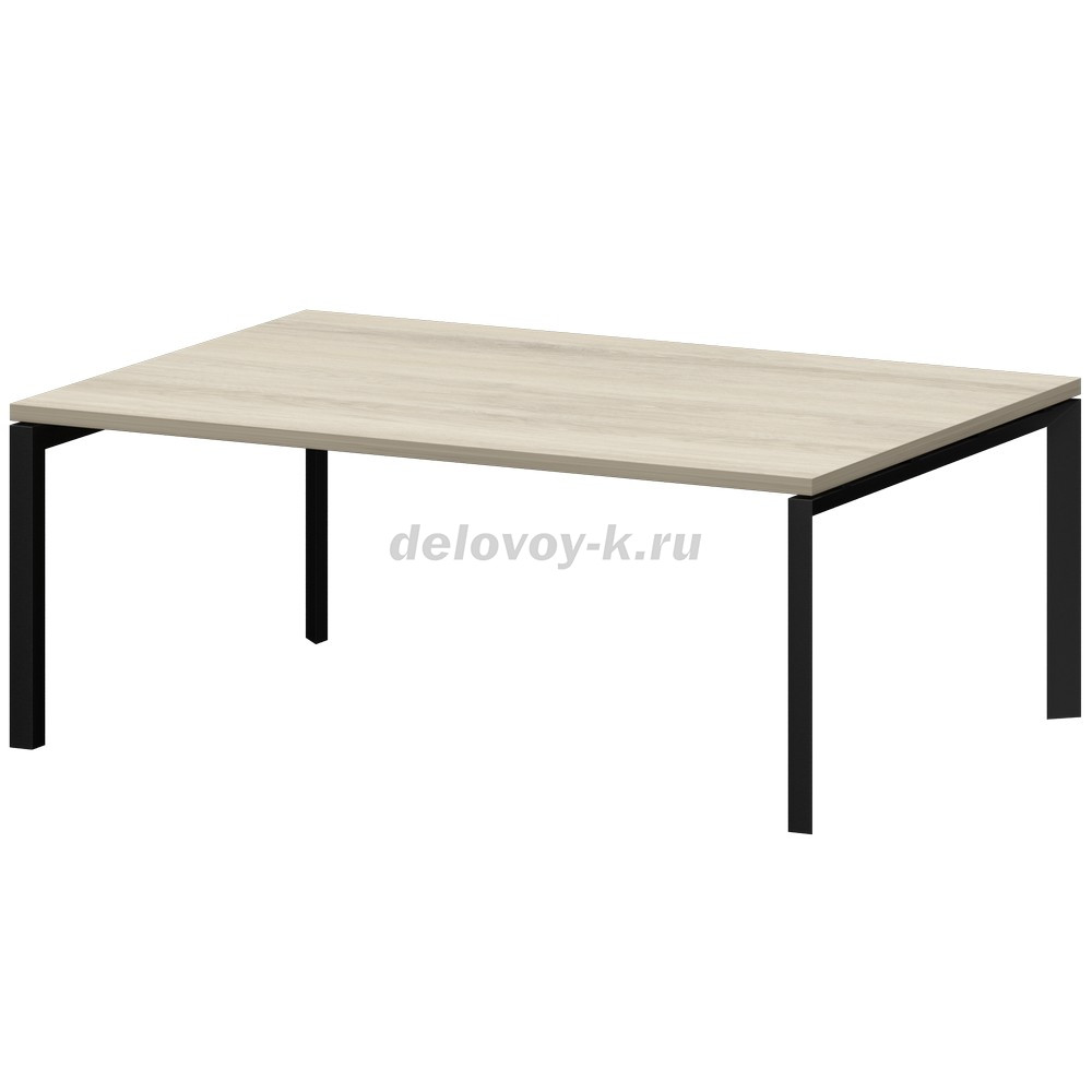 КТМ-20.14.38  Стол переговорный на металлокаркасе 2000*1400*750 фото