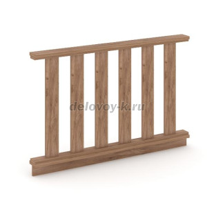 Барьер для зала суда KD.BZ-13 1300*100*1000 рис1