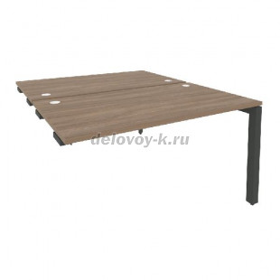 Стол-приставка двойной на П-образном м/к к опорным элементам 1380*1635*750 O.MP-D.SPR-3.8 рис1