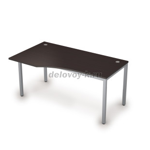 6М.020 Стол криволинейн.лев. (1600*900*750) рис3