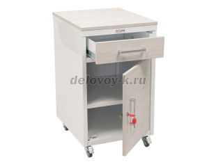 Тумба медицинская для кабинетов и палат МД ТП L-6 рис2