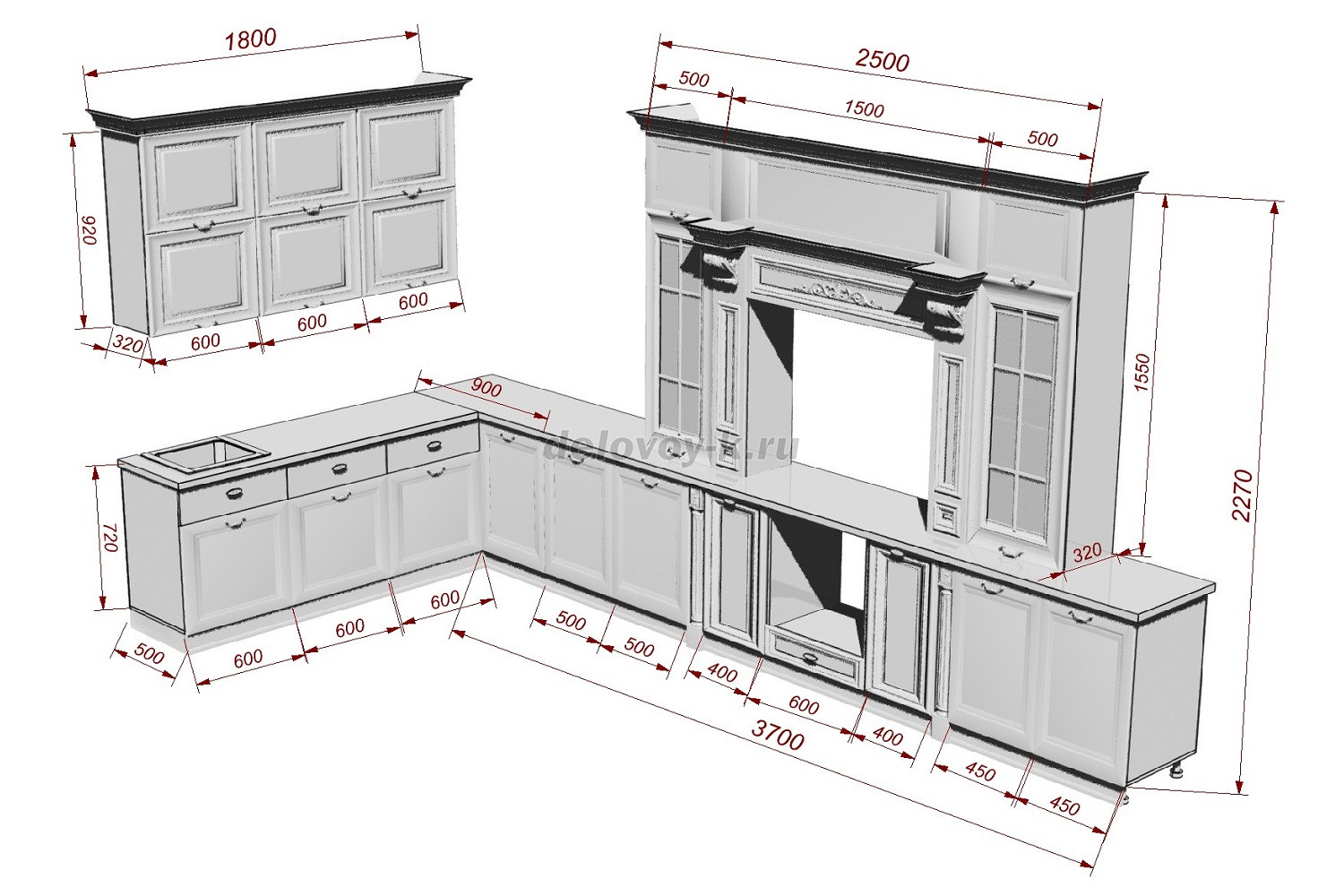 Кухонный гарнитур КАПРИ  фото 4