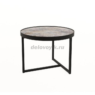 21РАУНД.006 Стол журнальный круглый РАУНД (600*600*450) рис1