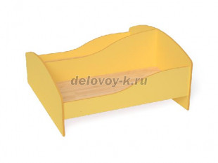 Кровать ЛДСП двухместная ясельная, 1200*1200 (КР-011-Я) рис1
