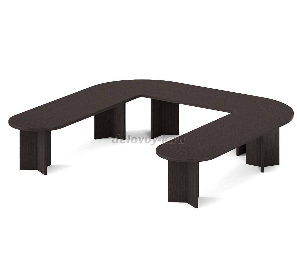 Стол переговоров П-образный L420  131S_SET9 V5V5 фото