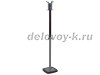 Вешалка напольная Босс 3 темно коричневый металлик_a