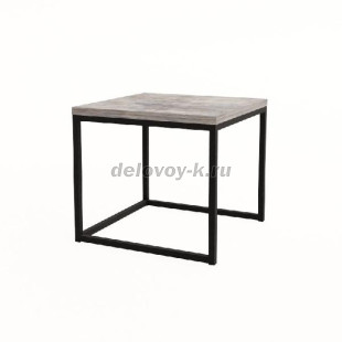 21B-LOGIC.001 Стол журнальный квадратный большой БИГ ЛОДЖИК (500*500*450) рис1