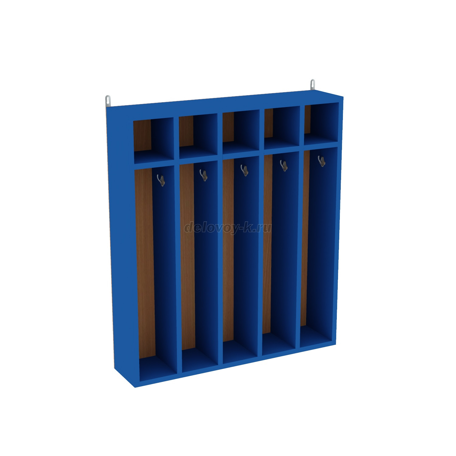 Шкаф для полотенец навесной пятисекционный ШДП-04 700*160*800 фото