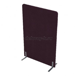 011.МПО.1016 Акустическая мобильная перегородка на стационарных опорах 1000*450*1600 рис1