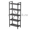 10СО.101 Стеллаж одиночный (800-400-2000)_graphit_Черный_1500