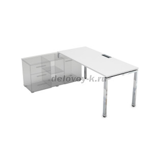 НСТЛ-П.985 Стол рабочий прямолинейный три опоры, левый (1800*800*750) рис4