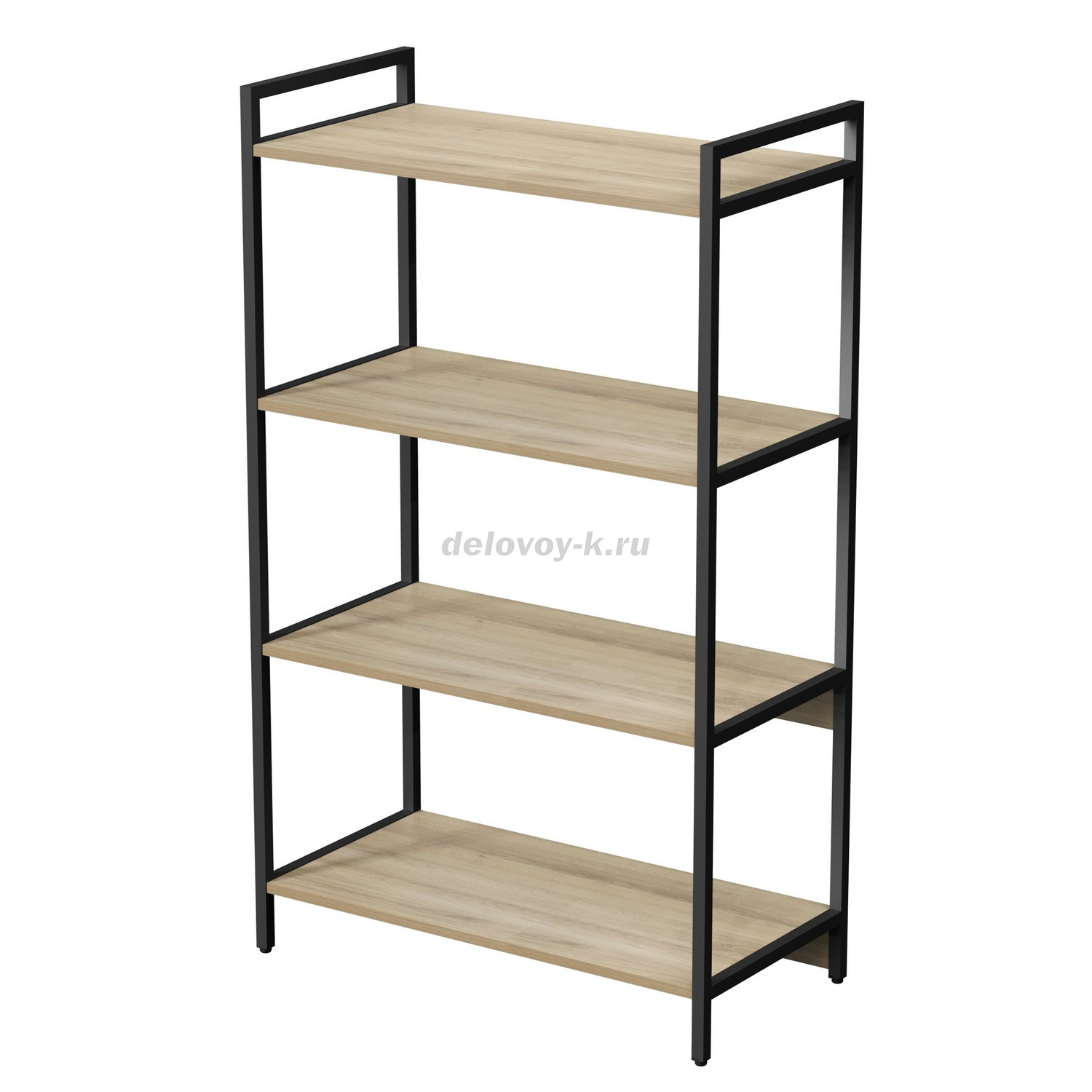 10СС.4.800 Стеллаж средний 4 полки, широкий (800*400*1328) фото