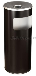 Урна с пепельницей крышка хром 250Н рис1