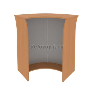 Стойка угловая (радиусный элемент – ролета) 950*950*1150  А.РС-5.5 ролета рис1