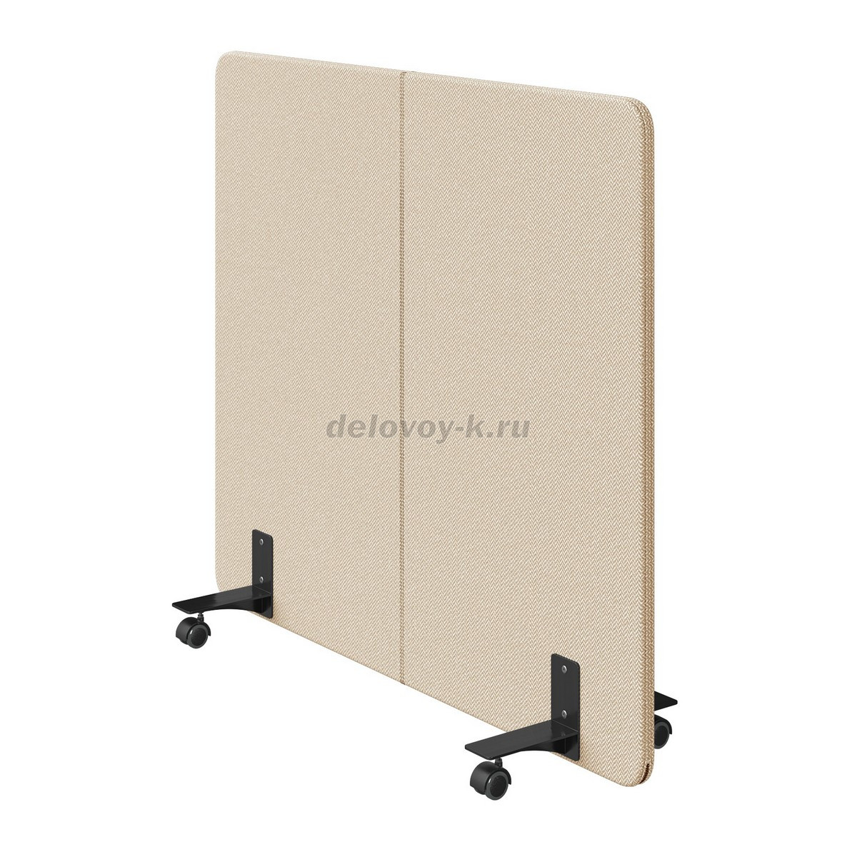 Перегородка мобильная на колесной опоре Муви 140*120*35 фото