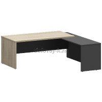 Стол руководителя правый KZP-20R Кронберг-Графит   _1000 рис1