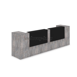 1КРТ-КЛ.005 Комплект Ресепшн с фартуком HPL 3632*751*1149 без подсветки рис4